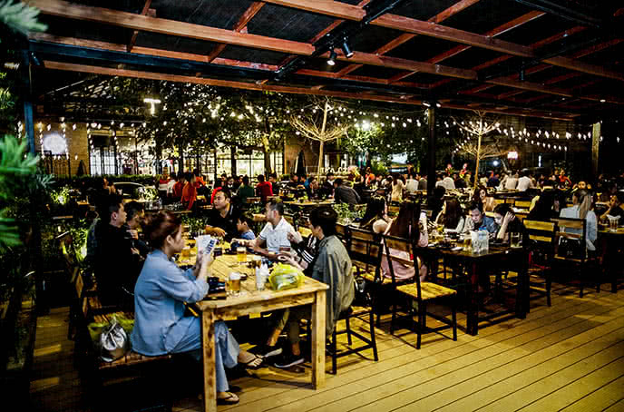 nhà hàng Soho Garden Phó Đức Chính 1