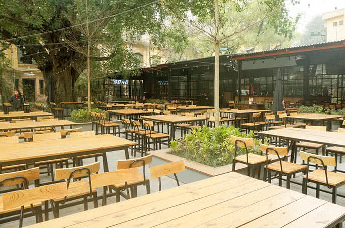 nhà hàng Soho Garden Phó Đức Chính 3