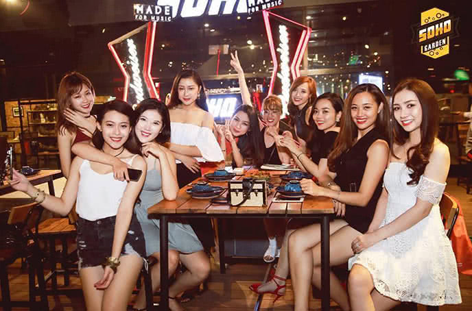 nhà hàng Soho Garden Phó Đức Chính 5