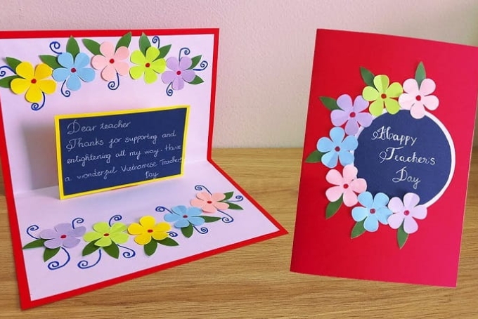 Thiệp mini trang trí - Thiệp giấy mini - Thank you cards - Giá bán: 28.000 đ