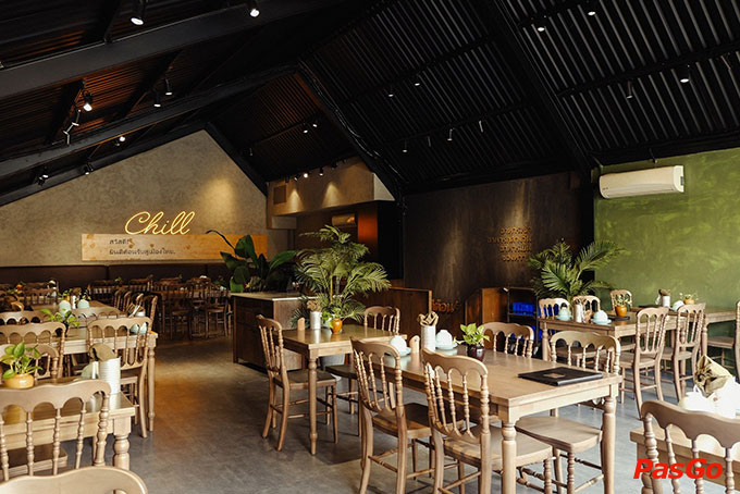 Không gian Chill Thai nhẹ nhàng và cũng rất ấn tượng