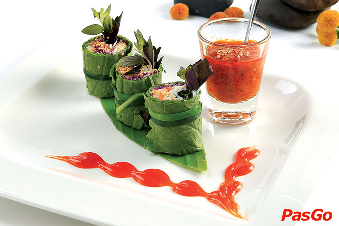 quán buffet gần đây chuyên món chay Cỏ Nội