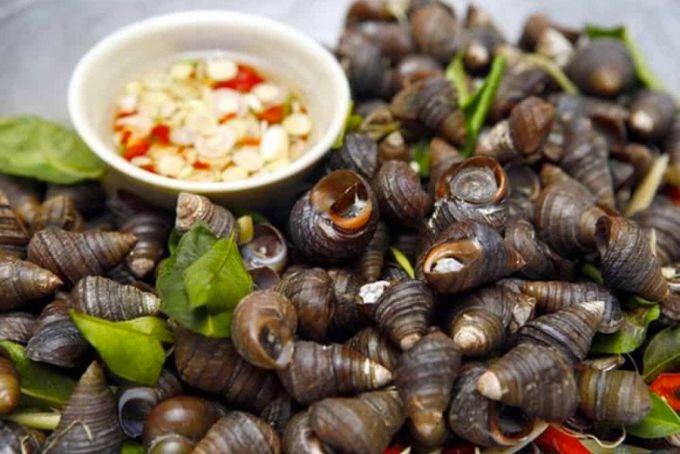 Bà 3 tháng đầu ăn ốc được không 2