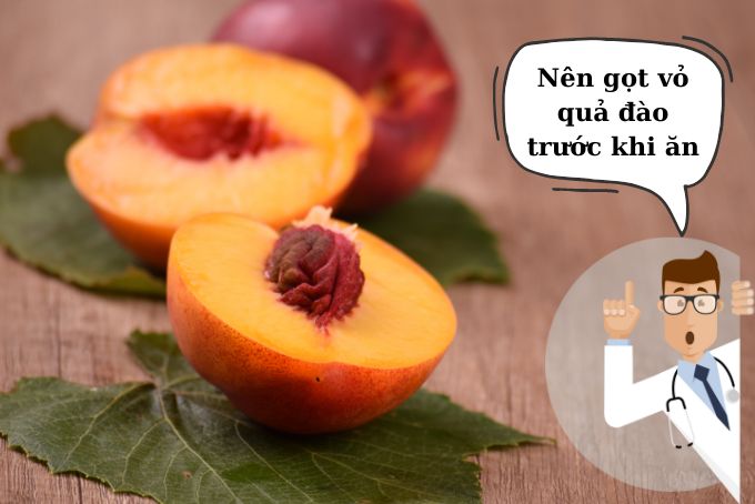 Mẹ bầu ăn đào con có bị câm không 3