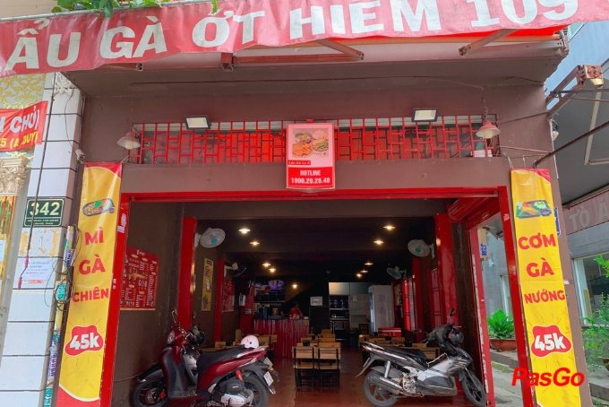 Chuỗi lẩu gà ớt hiểm 109