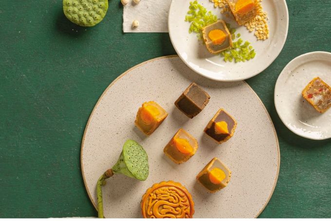 Bánh trung thu Thu Hương 2023 vị đậu đỏ