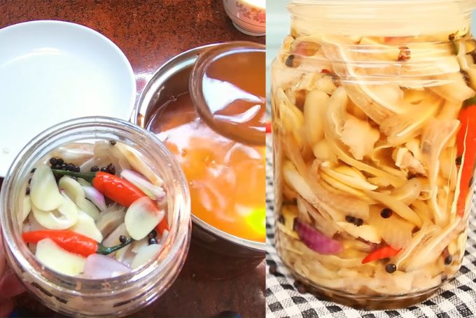 Cách làm tai heo ngâm mắm