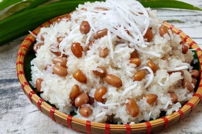 Cách nấu xôi lạc