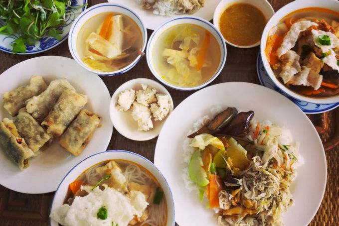 Quán buffet chay Hà Nội - Thực Dưỡng Thanh Tâm