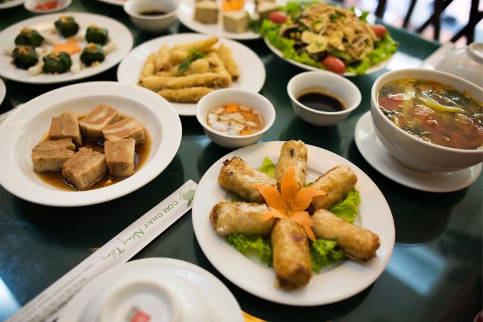 Quán chay ngon Hà Nội: Cơm Chay Nàng Tấm