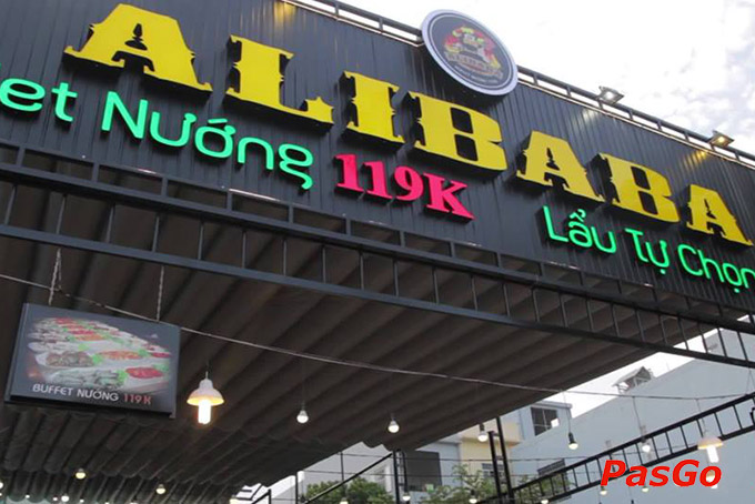 Nhà hàng Buffet Nướng 119K Alibaba 320 Lê Thanh Nghị 1