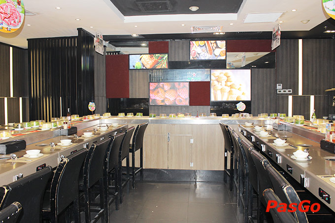 Lẩu Băng Chuyền Kichi Kichi Vincom Lê Thánh Tôn 12