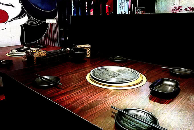 nhà hàng Tokyo Yakiniku Vincom Bà Triệu không gian 17