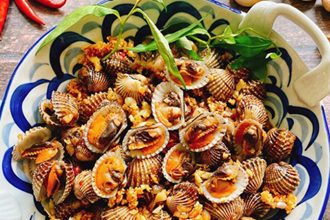 những món ăn với sò