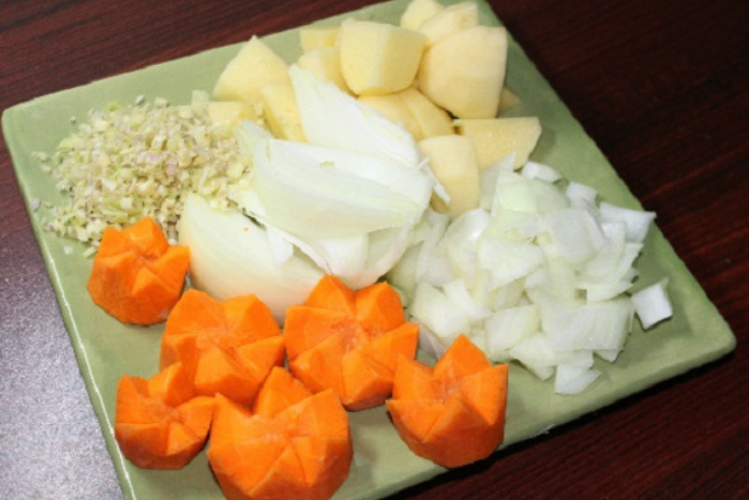 sơ chế nguyên liệu