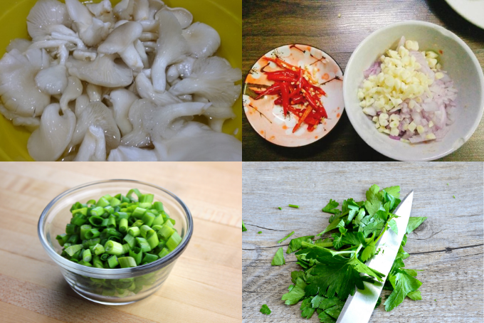 sơ chế nguyên liệu