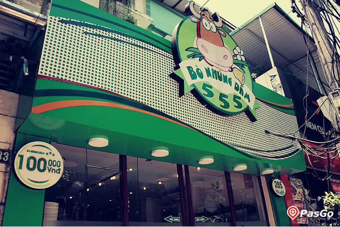 Nhà hàng Bò nhúng dấm 555 Tô Hiệu 1