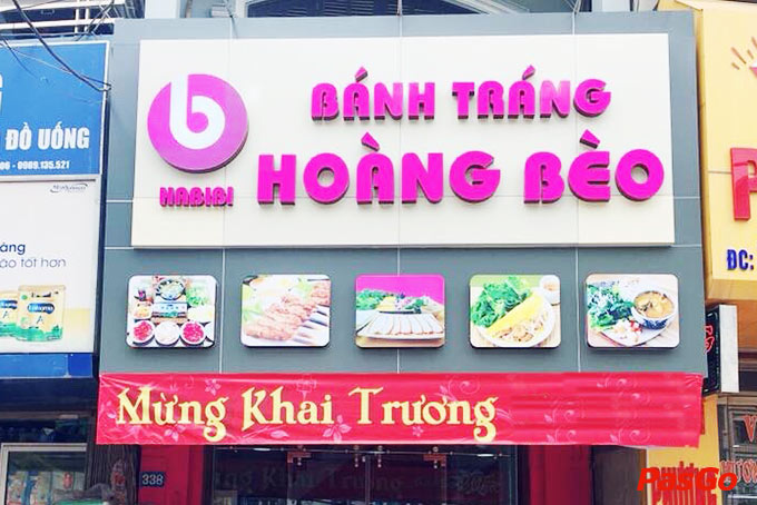 nhà hàng bánh tráng thịt heo hoàng bèo hồ tùng mậu 12