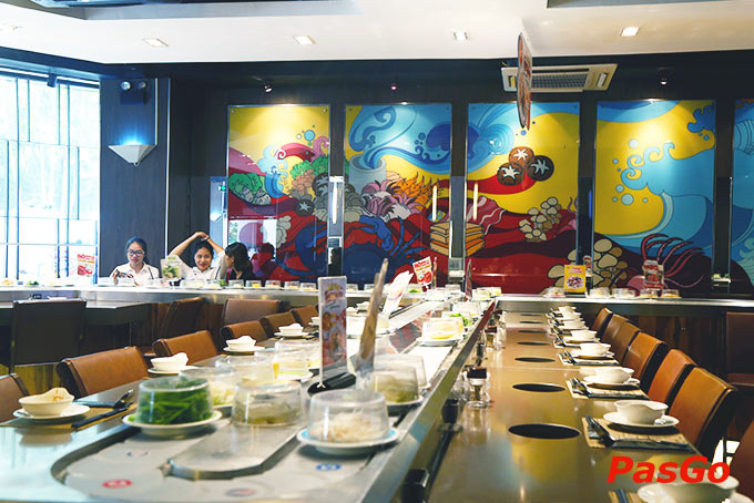 Nhà hàng Lẩu Băng Chuyền Kichi Kichi Hoàng Đạo Thúy 13