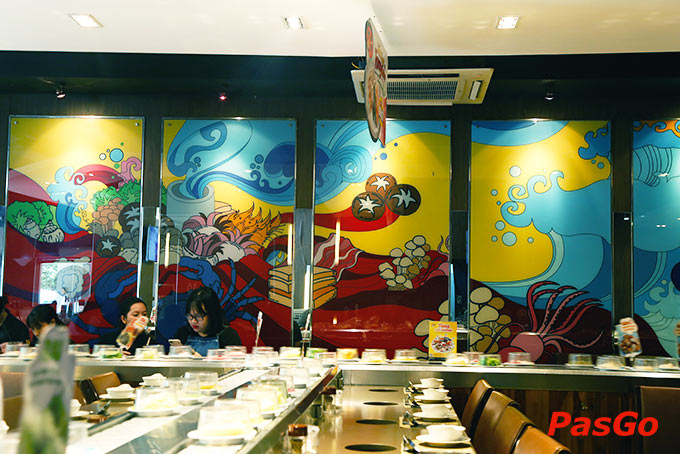 Nhà hàng Lẩu Băng Chuyền Kichi Kichi Hoàng Đạo Thúy 14