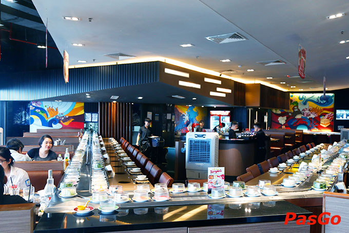 Nhà hàng Lẩu Băng Chuyền Kichi Kichi Mipec Long Biên 14