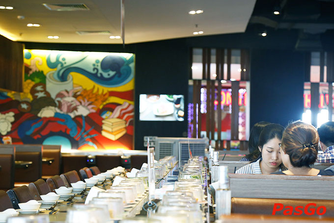 Nhà hàng Lẩu Băng Chuyền Kichi Kichi Mipec Long Biên 15