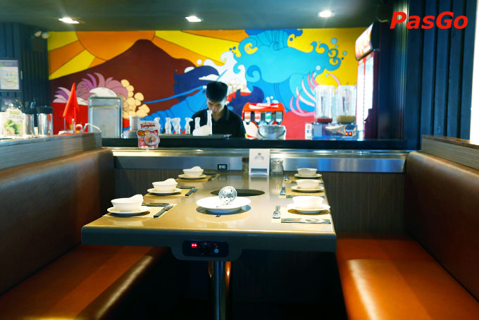 Nhà hàng Lẩu Băng Chuyền Kichi Kichi Mipec Long Biên 16