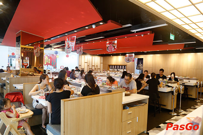 Nhà hàng Lẩu Băng Chuyền Kichi Kichi Trương Định 12