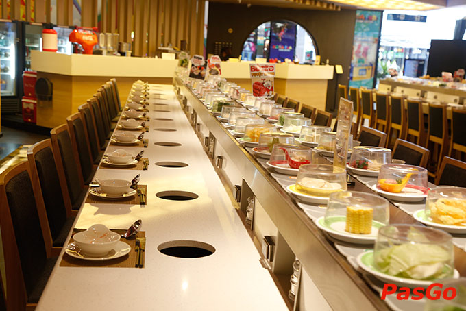 Nhà hàng Lẩu Băng Chuyền Kichi Kichi Vincom Phạm Ngọc Thạch 13