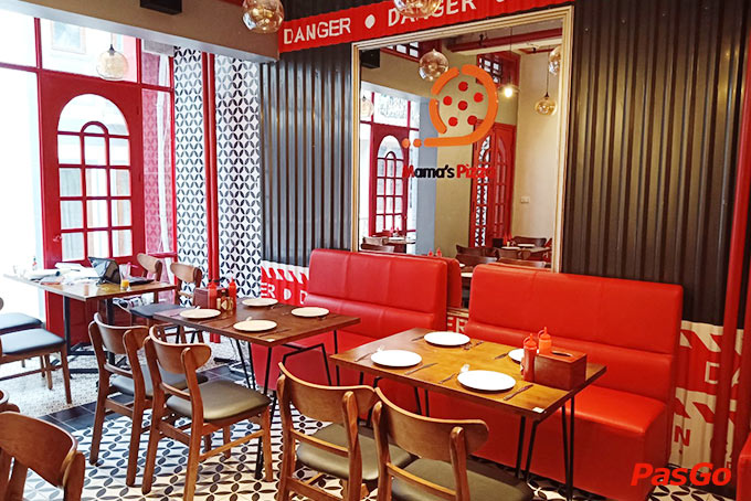 Nhà hàng Mamas Pizza Thái Hà 18