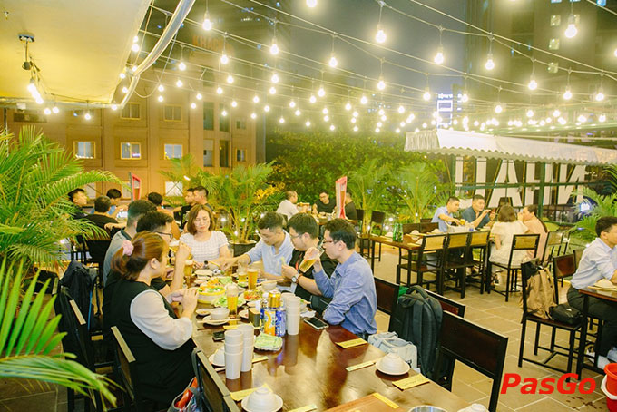 Vườn Nhậu Đào Duy Anh phù hợp tụ tập bạn bè, sum họp gia đình, tổ chức tiệc sinh nhật, liên hoan công ty 1