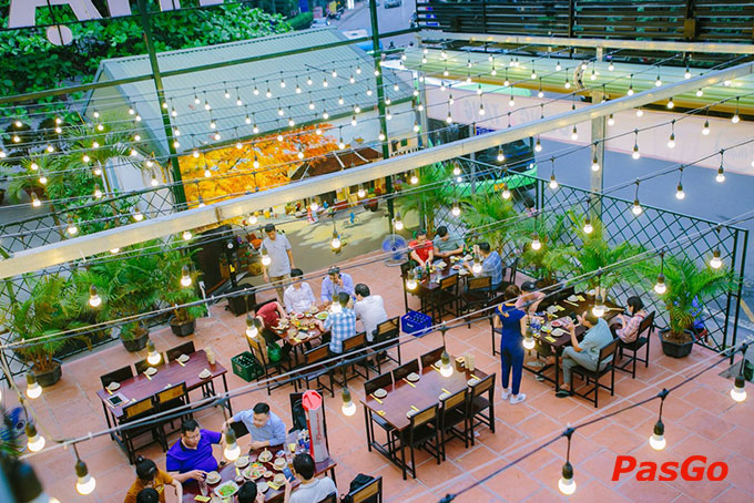 Vườn Nhậu Đào Duy Anh phù hợp tụ tập bạn bè, sum họp gia đình, tổ chức tiệc sinh nhật, liên hoan công ty 7